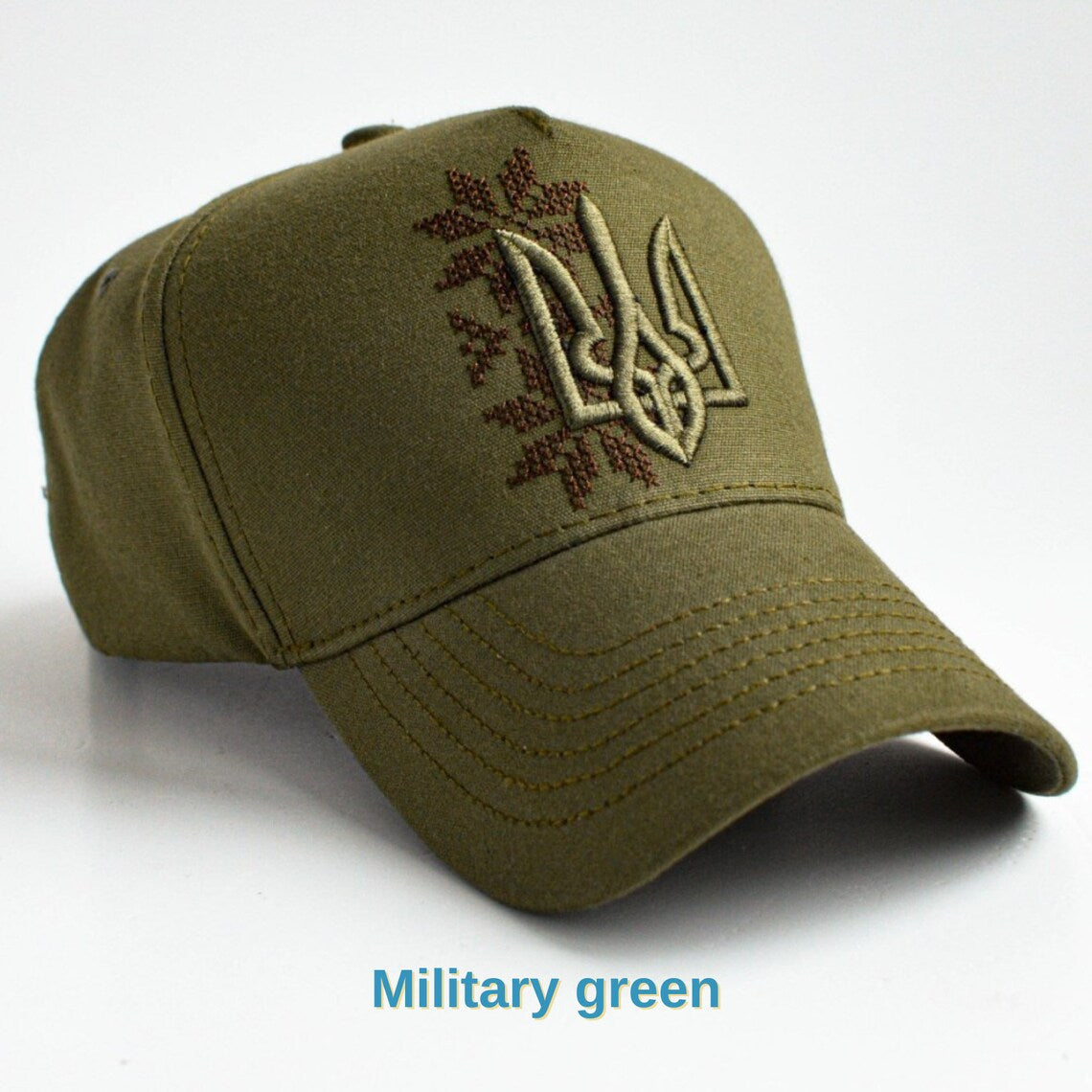 Ukraine Baseball Cap with Ukrainian Trident Embroidery | Ukraine hat m
